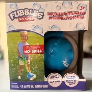 Little Kids Fubbles No-Spill Bubble Machine "Weed Wacker" (3+)